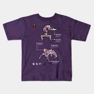 Oddworld - Scrab & Paramite Review Sheet Kids T-Shirt